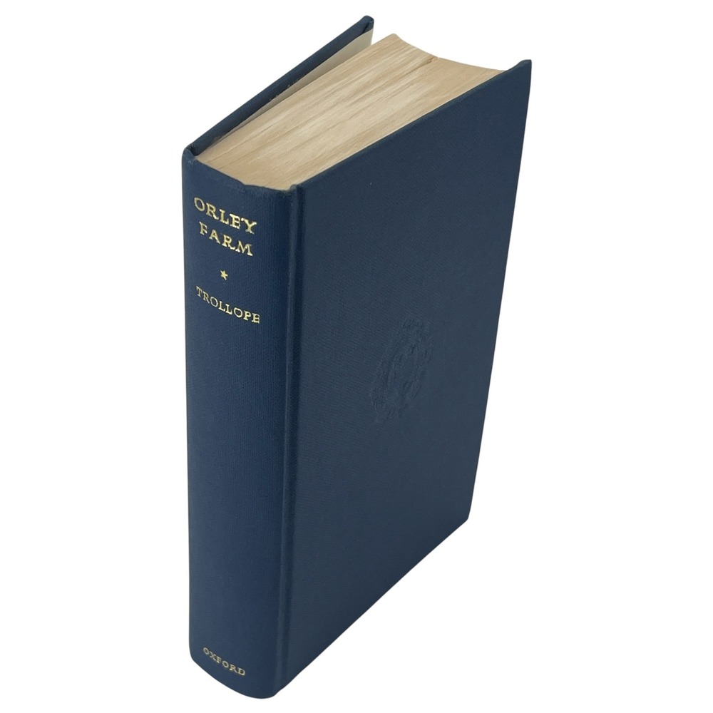 Anthony Trollope Orley Farm Oxford World's Classics Blue Hardcover 1963 Edition